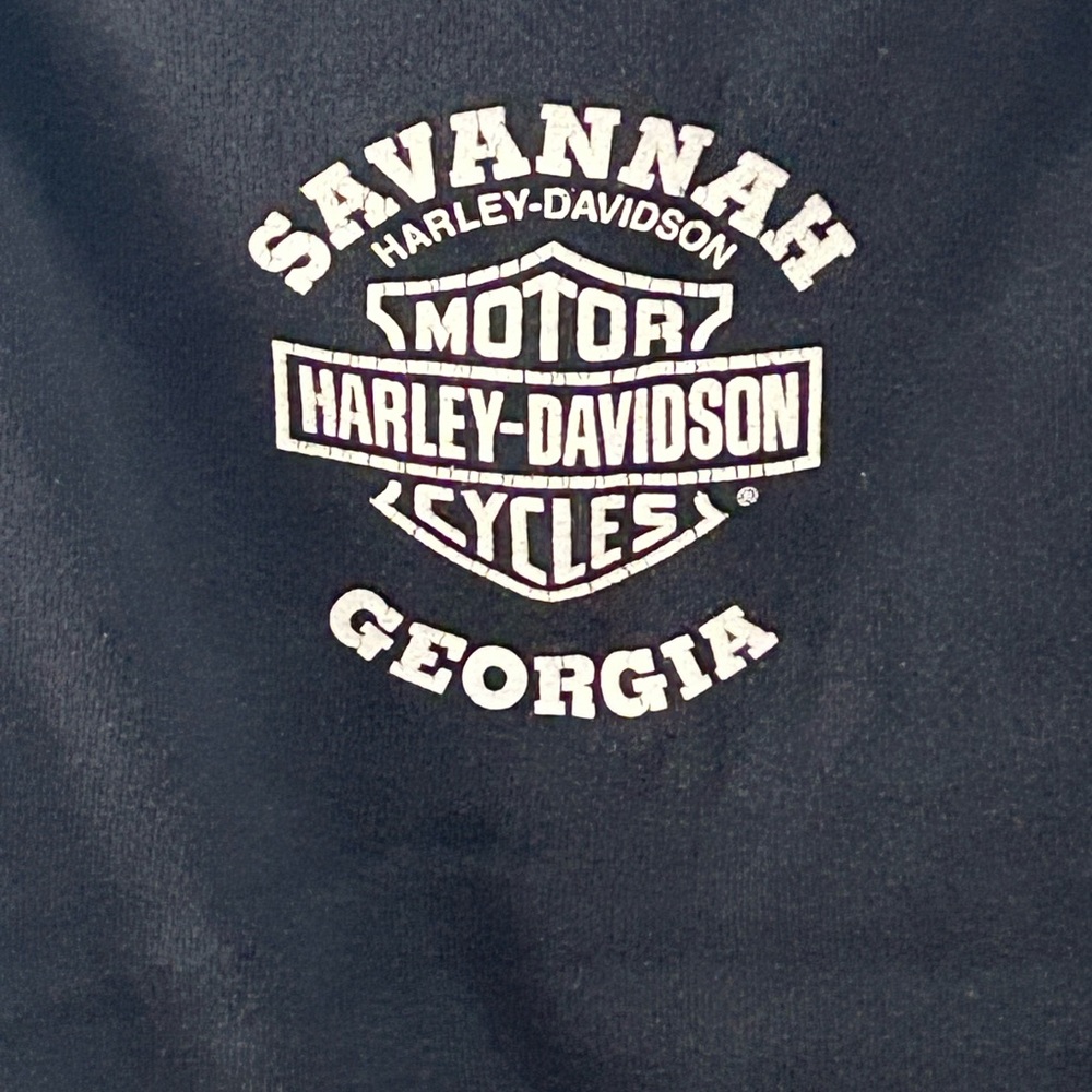Harley-Davidson Black and Orange 'Chicks Rule' Tee - Picture 5 of 8